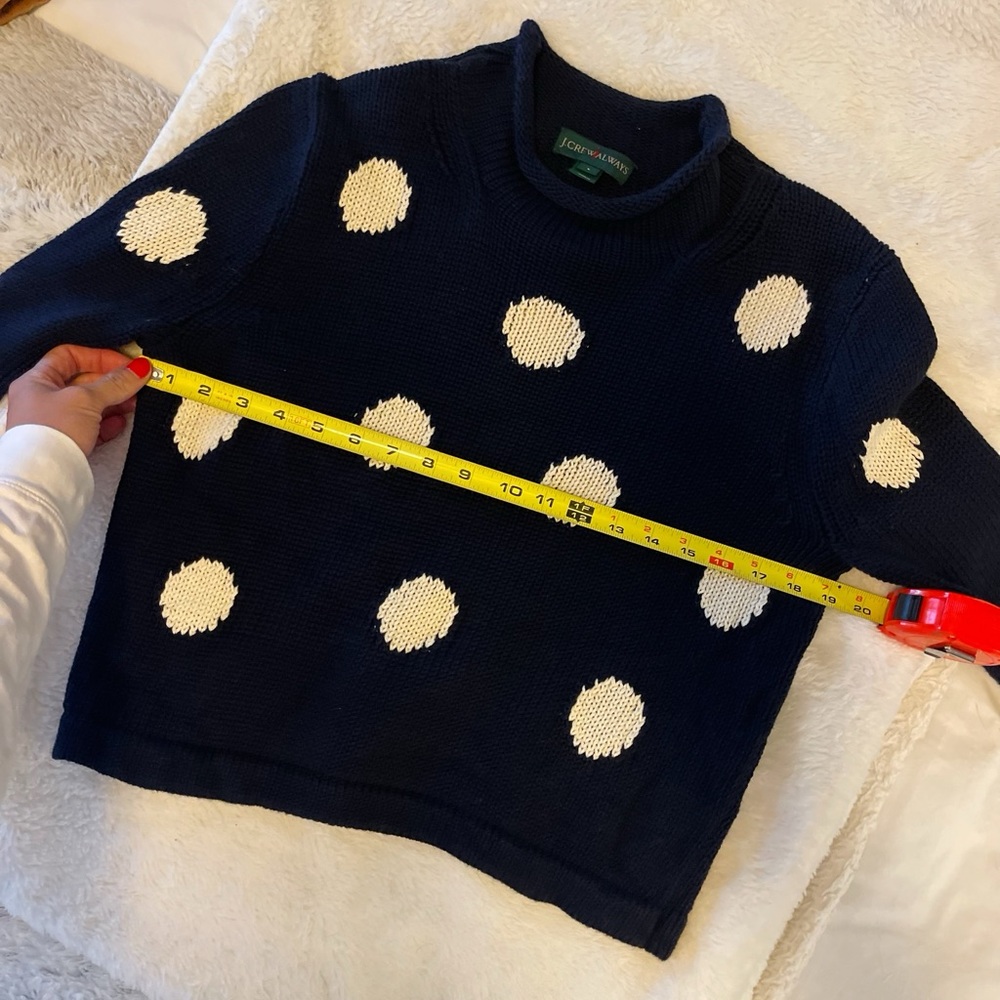 J. Crew 1988 rollneck cropped sweater - Picture 10 of 11